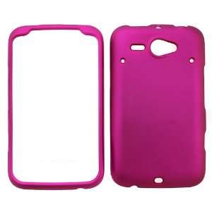   Pink Rubberized Case + Neck Strap Lanyard for AT&T HTC Status /ChaCha