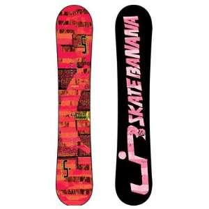 Lib Tech Skate Banana BTX (Red) All Mountain Snowboard 