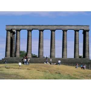 National Monument, Calton Hill, Edinburgh, Lothian, Scotland, United 