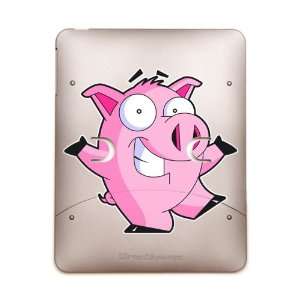  iPad 5 in 1 Case Metal Bronze Pig Cartoon 
