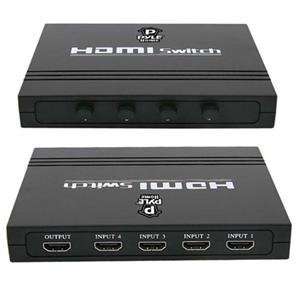  Pyle, HDMI Switch Mechanical Type,4 (Catalog Category 