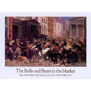  The Bulls and Bears in the Market by William Holbrook Beard 
