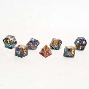  Chessex Dice: Polyhedral 7 Die Festive Dice Set   Carousel 