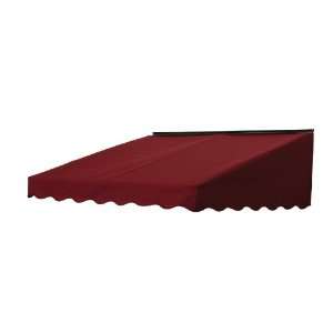 NuImage Awnings 310 Wide x 311 Projection Burgundy Door Awning 