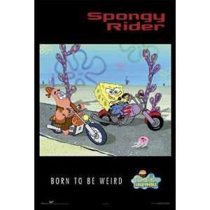  SpongeBob SquarePants   Biker Children Framed Poster Print 