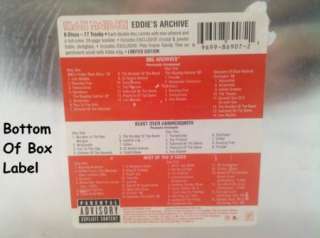 IRON MAIDEN   Eddies Archive  CD Box Set 2002   New Sealed   NWOBHM 