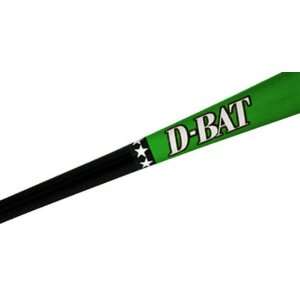  D Bat Pro Stock 73 Half Dip Baseball Bats GREEN 30 Sports 