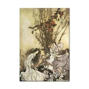  Dancing with the Fairies Arthur Rackham Illustration 