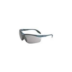  Uvex S3721X Genesis Slim Safety Eyewear, Blue Gray Frame 