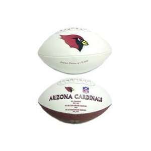 Arizona Cardinals Embroidered Signature Series Football (Quantity of 1 