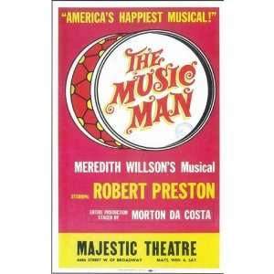  The Music Man (Broadway) HIGH QUALITY MUSEUM WRAP CANVAS 