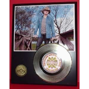 Trace Adkins 24kt Gold Record LTD Edition Display ***FREE PRIORITY 