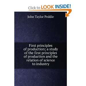   and the relation of science to industry John Taylor Peddie Books