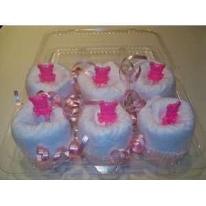  Pink Bear Diaper Cupcakes: Everything Else