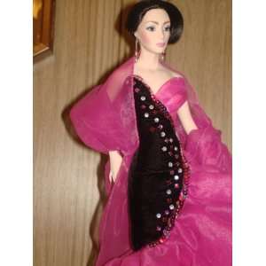  Porcelain Doll, Black and Pink Gown: Everything Else