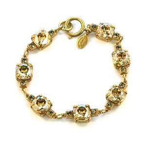  Catherine Popesco 14K Gold Plated Link Bracelet with 