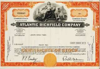ATLANTIC RICHFIELD COMPANY (now ARCO / BP) orange  