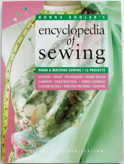 Donna Koolers Encyclopedia of Sewing   New 9781601404565  