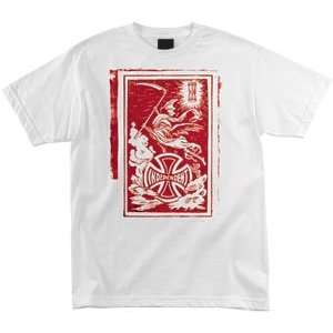  Independent T Shirt Till Death [Large] White Sports 