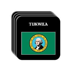  US State Flag   TUKWILA, Washington (WA) Set of 4 Mini 