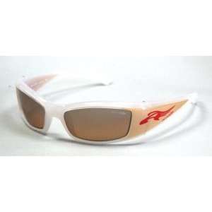   Rage Ice White and Light Brown with Red Element