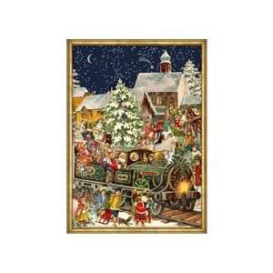   Christmas Train Advent Calendar Card ~ Germany: Office Products