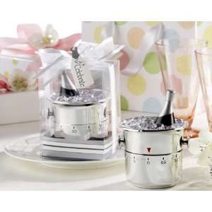  Time for Baby Champagne Bucket Timer Favors: Health 