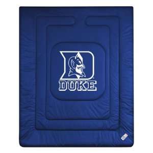  Duke Blue Devils Locker Room Twin Comforter:  Sports 