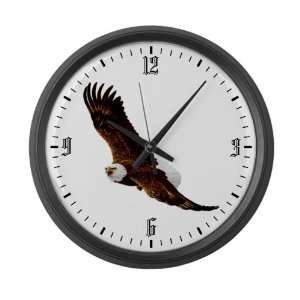  Large Wall Clock Bald Eagle Flying: Everything Else
