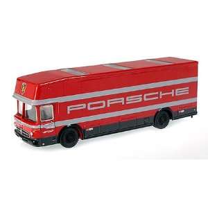    Benz Race Truck Porsche Red 187 Diecast Model Toys & Games