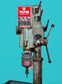   GEARED HEAD DRILL PRESS 20606 with JARVIS 5/8” TAPPING HEAD  