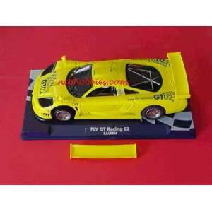   GT Racing 02 Saleen Yellow w/Tampo Slot Car (Slot Cars) Toys & Games