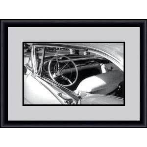   Classic Car Interior by Eric Kamp   Framed Artwork: Home & Kitchen