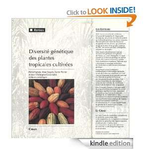 Diversité génétique des plantes tropicales cultivées (French 