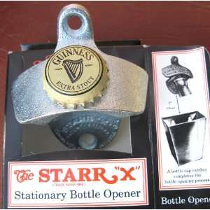    Bottle Opener With Guinness Beer Bottle Cap 