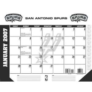  San Antonio Spurs 22x17 Desk Calendar 2007 Sports 