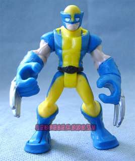 Marvel Comic Super Hero Squad X Men Wolverine Loose Figure J  