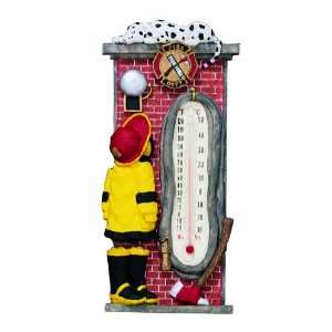  Fire Station Thermometer: Home & Kitchen