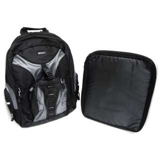 New Targus Backpack Sport Laptop Case Black & Grey (TSB007US) for 15.4 