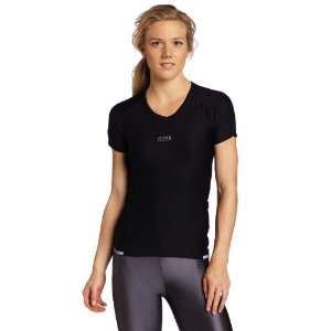    Gore Womens Pulse Lady Shirt, Black, Small: Sports & Outdoors