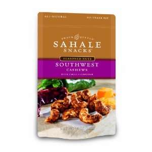 Sahale Snacks Southwest Cashews with Chili + Cheddar, 4 Ounce Bags 