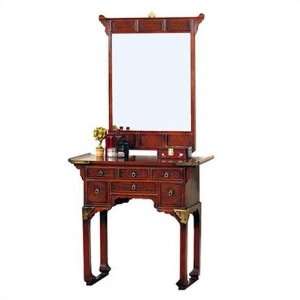  Asian Pagoda Console Table Vanity