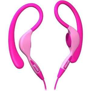  Maxell Pink EH 130 Ear Hooks Stereo Headphones Musical 