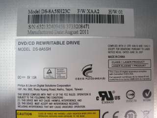 dual layer DVD writer DS 8A5SH for ASUS X44L BBK4 new genuine  