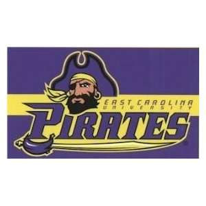  East Carolina Pirates 3X5 Flag: Sports & Outdoors