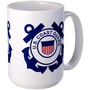 Coast Guard Large Coffee Mug Military Large Mug by 