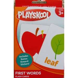  Playskool First Words 36 Flash Cards: Toys & Games