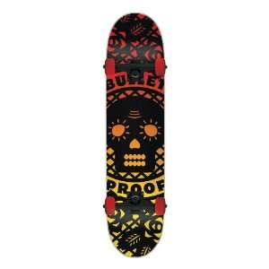 Bullet Las Balas Red Sk8 Powerply Complete Bullet Skateboard, 7.7 x 31 