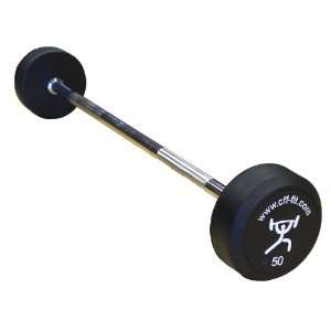  CFF Pro Style Rubber Coated Barbells Fixed Set of 20   110 