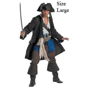  Prestige Jack Sparrow Costume   Medium Toys & Games